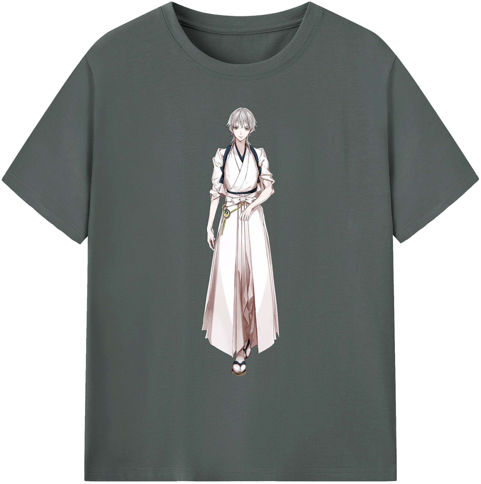（画像用） 刀剣乱舞 Touken Ranbu 綿100％ メンズ半袖Tシャツ｜肌触りやわらか＆通気性